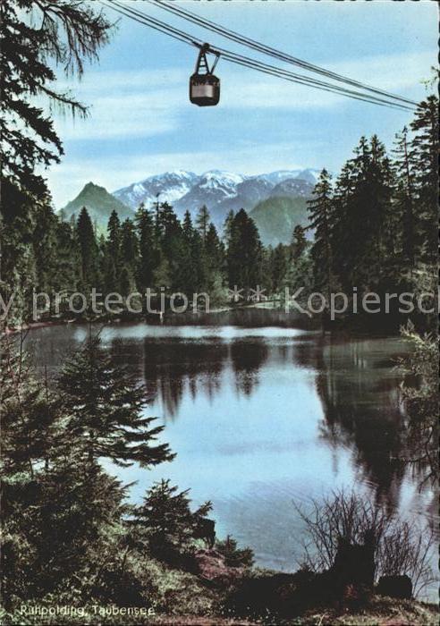Seilbahn Ruhpolding Taubensee