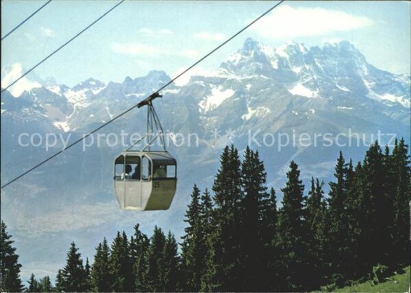 Seilbahn Leysin-La Berneuse Dents-du-Midi Glacie