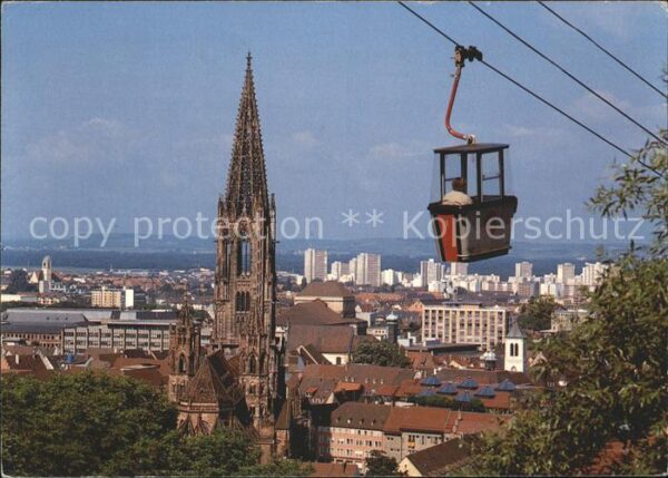 Seilbahn Schlossberg Freiburg im Breisgau Münste