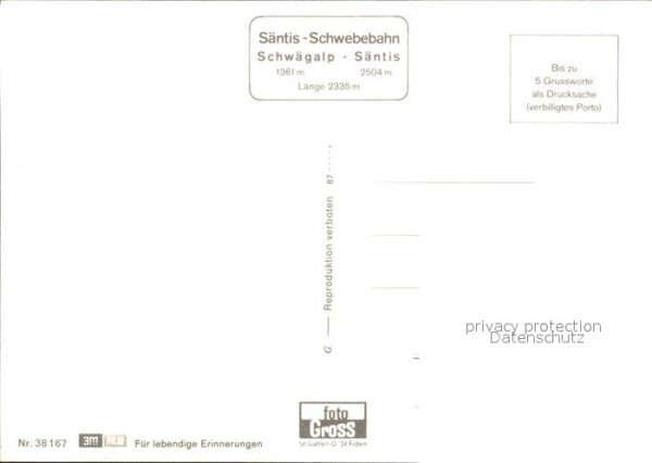 Seilbahn Säntis Schwägalp – Bild 2