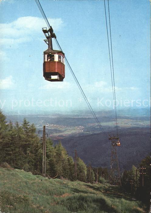 Seilbahn Janske Lazne Cernou horu