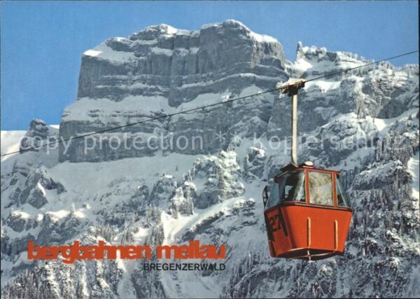 Seilbahn Mellau Bregenzerwald Kanisfluh Vorarlbe