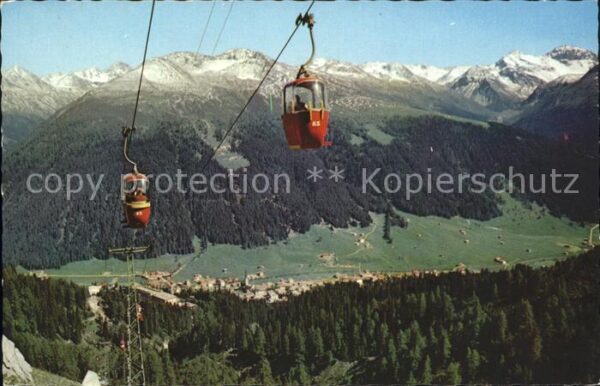 Seilbahn Schatzalp-Strelapass Davos Jakobshorn H