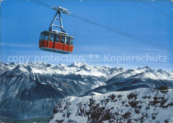 Seilbahn Cry-d_Err Bella-lui Crans s/Sierre