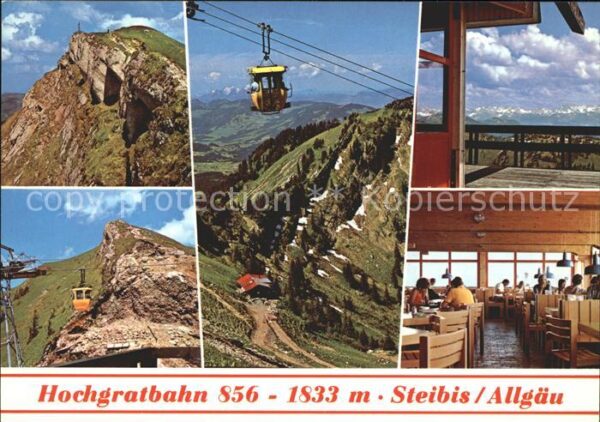 Seilbahn Hochgrat Steibis Allgäu