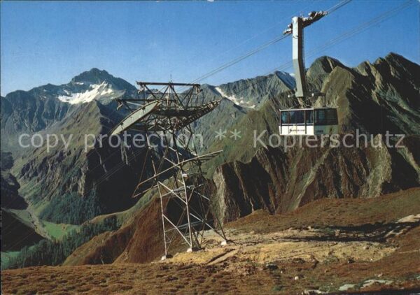 Seilbahn Ravaisch-Alp Trida Sattel Samnaun