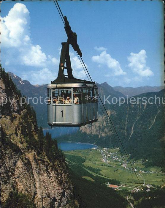 Seilbahn Dachstein Obertraun Krippenstein Hallst