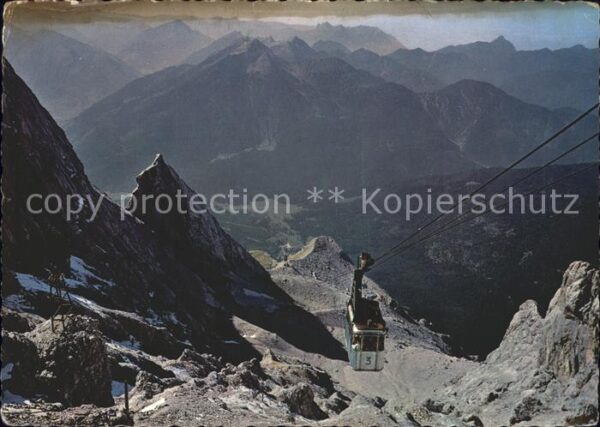 Seilbahn Tiroler Zugspitzbahn Zugspitze Allgäuer