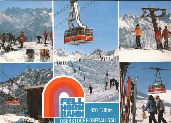 Seilbahn Fellhorn Oberstdorf-Oberallgäu Faisteno