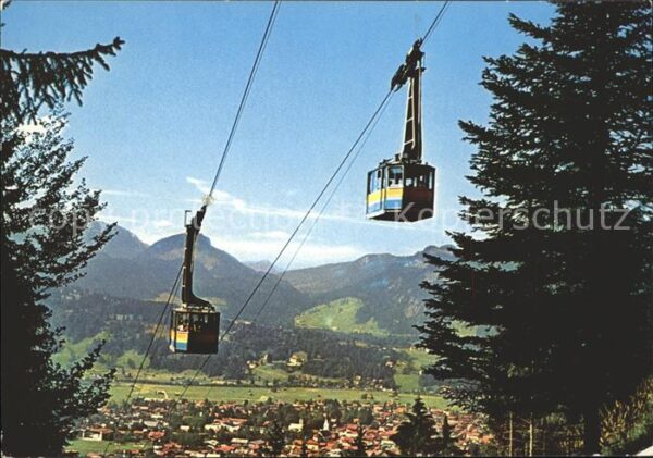 Seilbahn Nebelhorn Oberstdorf im Allgäu