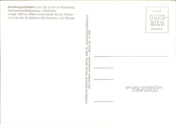 Seilbahn Bocksberg Hahnenklee-Bockswiese – Bild 2