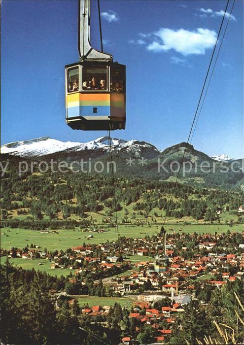 Seilbahn Nebelhorn Oberstdorf im Oberallgäu Hohe