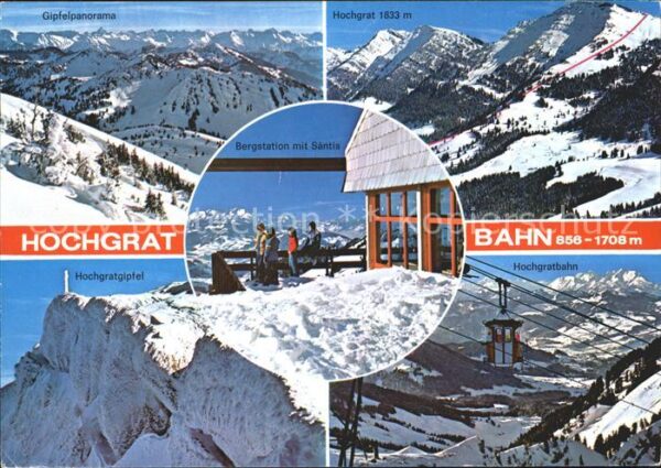 Seilbahn Hochgrat Steibis-Oberstaufen Hochgratgi