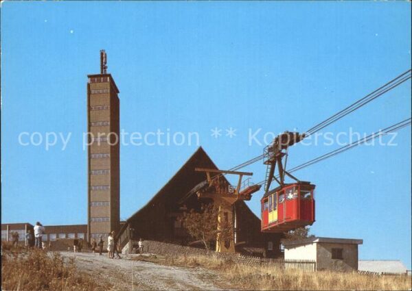 Seilbahn Fichtelberg Oberwiesenthal Aussichtstur