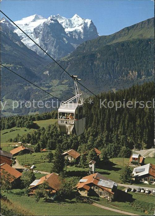Seilbahn Hasliberg-Käserstatt Wasserwendi Wetter
