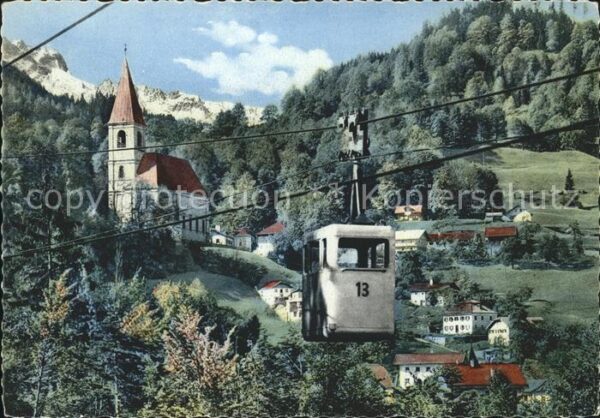 Seilbahn Salzberg Dürrnberg Hallein