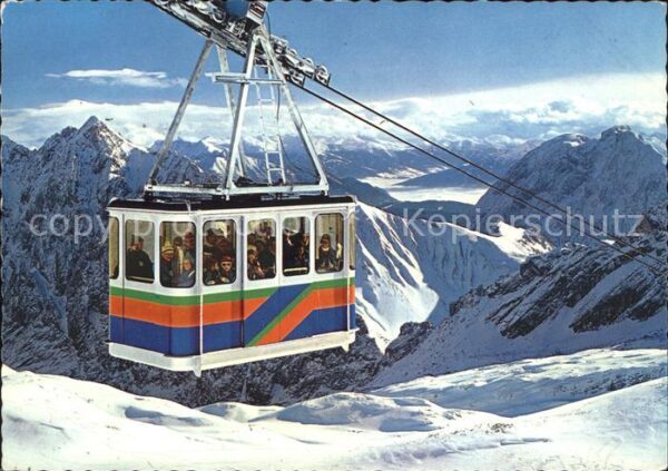 Seilbahn Zugspitze Zugspitzplatt Hochwanner Hohe