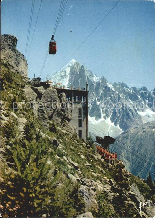 Seilbahn Planpraz Aiguille du Dru Aiguille Verte