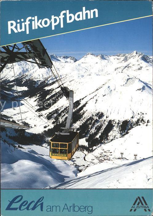 Seilbahn Rüfikopf Lech Arlberg