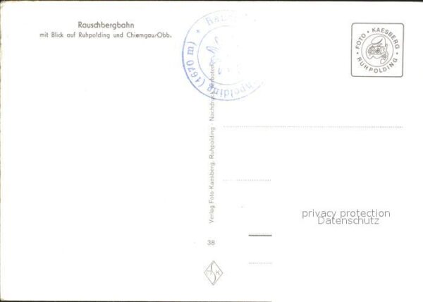 Seilbahn Rauschberg Ruhpolding Chiemgau – Bild 2