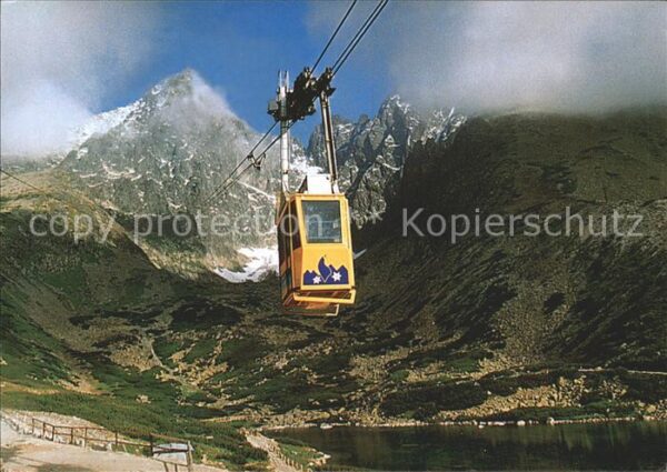 Seilbahn Vysoke Tatry Skalnate Pleso Lomnicky st