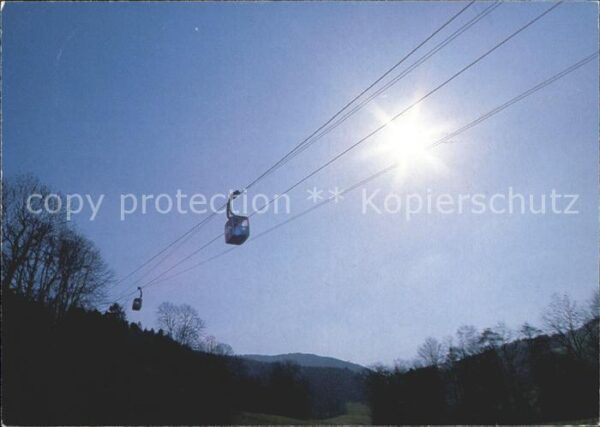 Seilbahn Schauinsland Freiburg im Breisgau