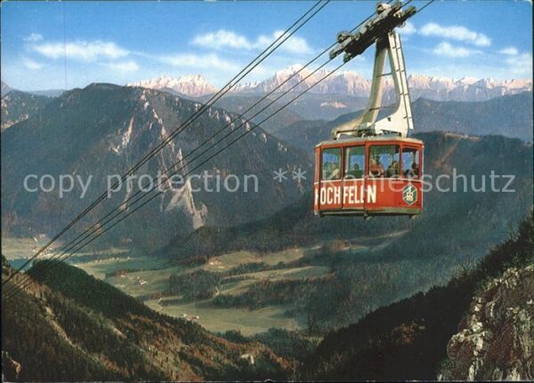 Seilbahn Hochfelln Bergen-Oberbayern Berchtesgad