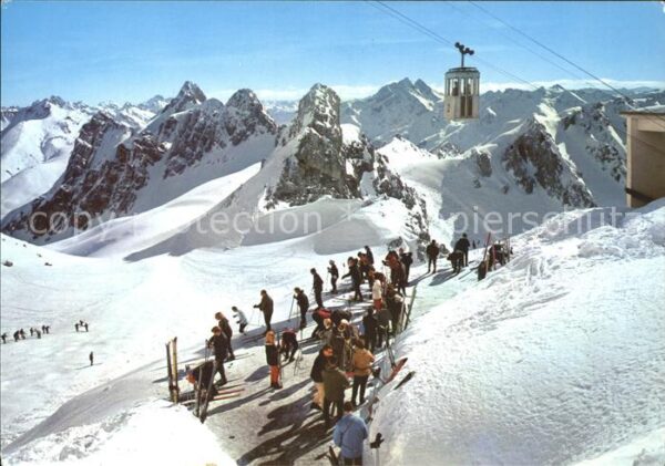 Seilbahn Valluga Arlberg Bergstation