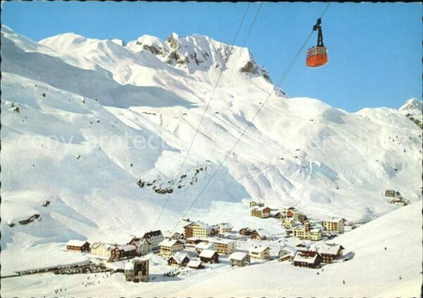 Seilbahn Zürs am Arlberg Zürsersee