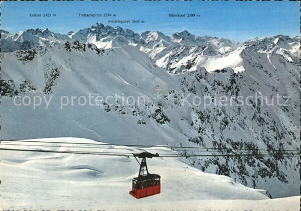 Seilbahn Nebelhorn Oberstdorf-Allgäu