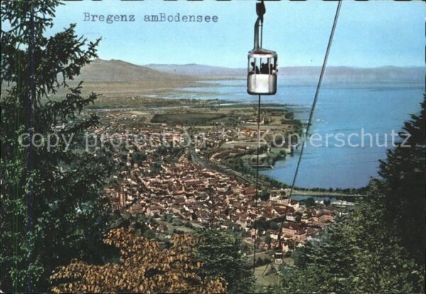 Seilbahn Pfänderbahn Bregenz am Bodensee