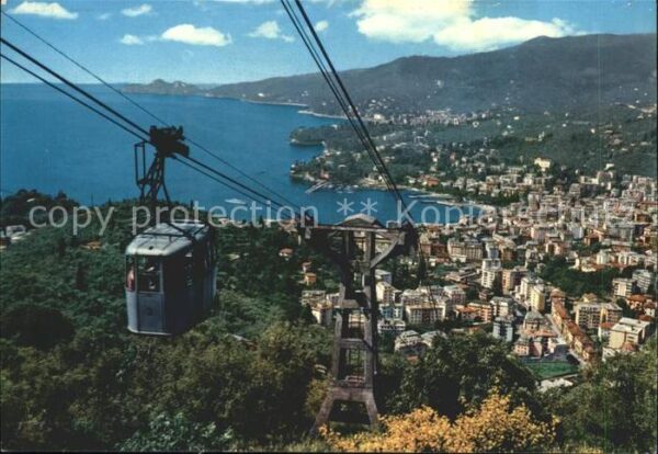 Seilbahn Funivia Monte Allegro Rapallo