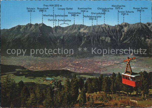 Seilbahn Patscherkofel Innsbruck Nordkette