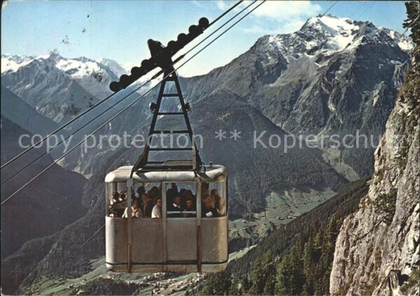 Seilbahn Penken Grünberg Mayrhofen Zillertal