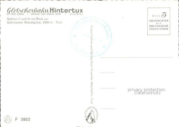 Seilbahn Hintertux Sektion II und III Gefrorene – Bild 2
