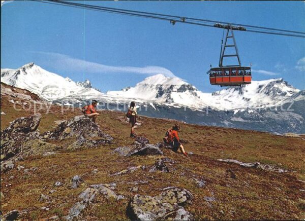 Seilbahn Flims Laax Falera Crap S. Gion Piz Gris