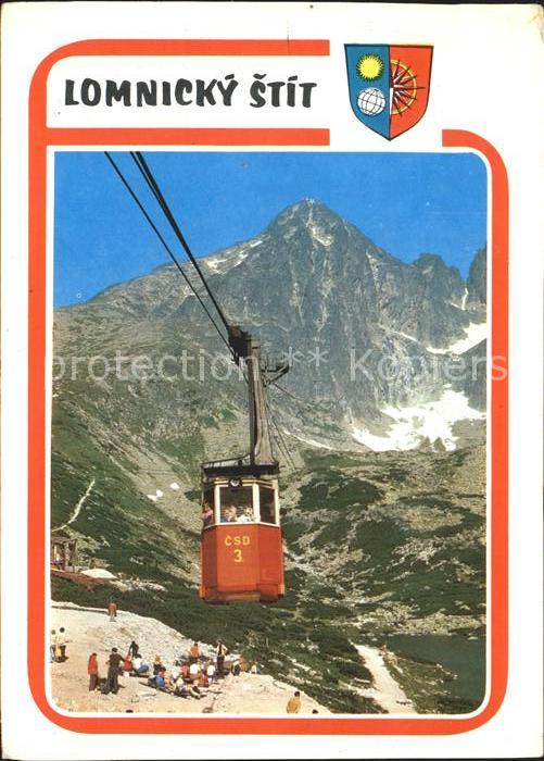 Seilbahn Lomnicky Stit Vysoke Tatry Hohe Tatra