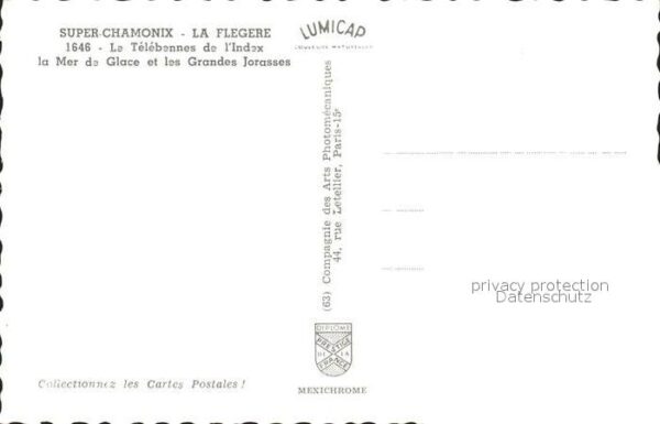 Seilbahn Index Super-Chamonix La Flegere Mer de – Bild 2
