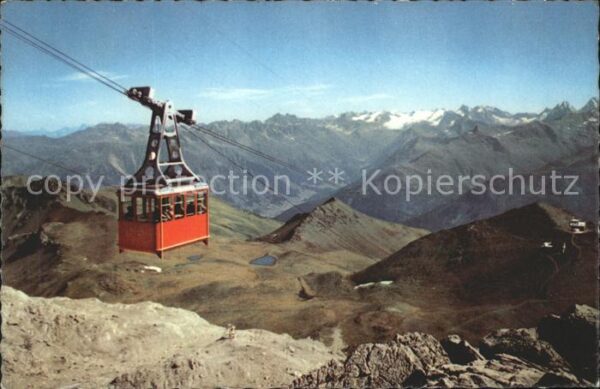 Seilbahn Weissfluhgipfel Davos-Parsenn Silvretta