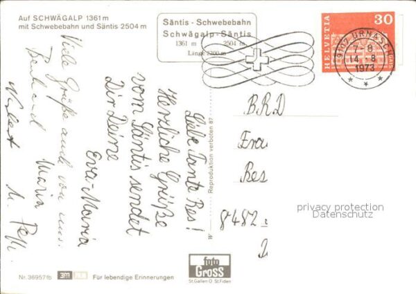 Seilbahn Säntis Schwägalp – Bild 2
