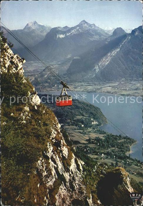 Seilbahn Veyrier Lac d_Annecy Pointe d'Arcalod M