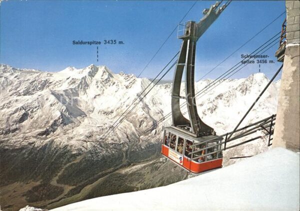 Seilbahn Schnalstal Ötztaler Alpen Schlandrauner