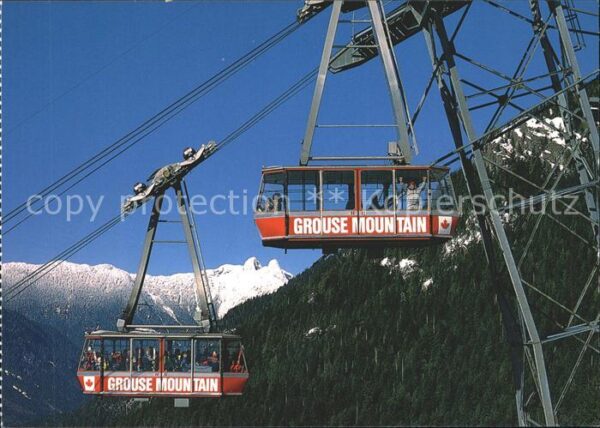 Seilbahn Grouse Mountain Vancouver The Lions