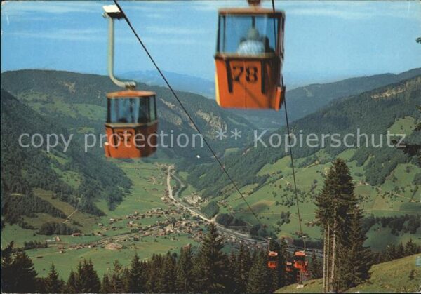 Seilbahn Ross-Stelle Mellau Bregenzerwald