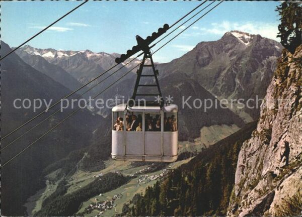 Seilbahn Penkenbahn Mayrhofen Finkenberg Grünber