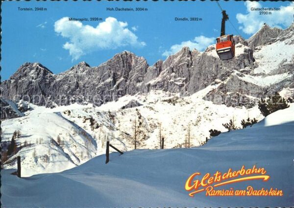 Seilbahn Ramsau Dachstein-Südwand