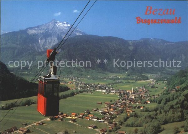 Seilbahn Sonderdach Bezau Bregenzerwald Hangspit
