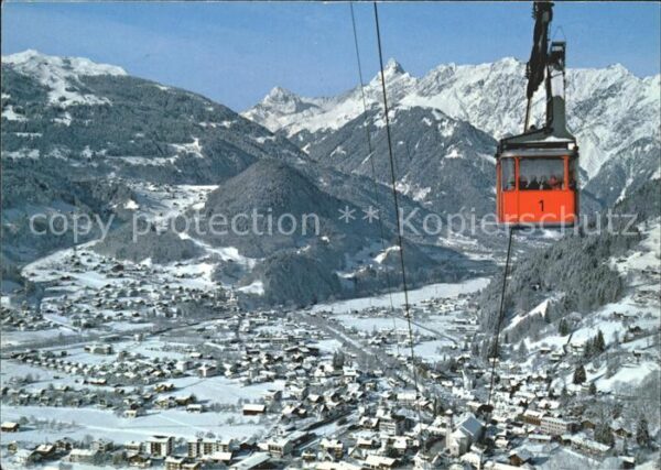Seilbahn Hochjoch Schruns-Tschagguns Zimba Golme