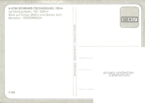 Seilbahn Hochjoch Schruns-Tschagguns Zimba Golme – Bild 2
