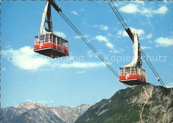 Seilbahn Fellhorn Oberstdorf-Birgsautal